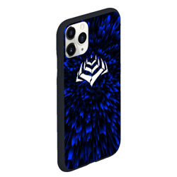 Чехол для iPhone 11 Pro Max матовый Warframe blue energy - фото 2