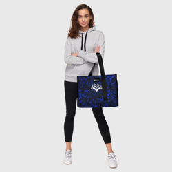 Сумка-шоппер 3D Warframe blue energy - фото 2