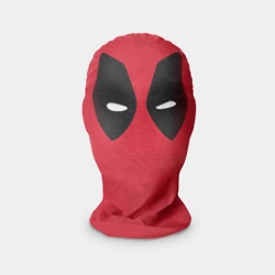 Маска карнавальная 3D Дэдпул взгляд