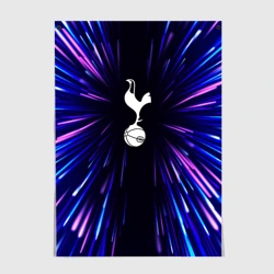 Постер Tottenham neon energy