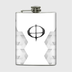 Фляга Ozzy Osbourne white poly