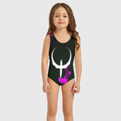 Детский купальник 3D Quake fire neon