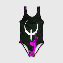 Детский купальник 3D Quake fire neon - фото 2