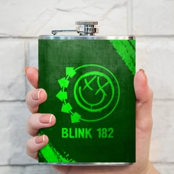 Фляга Blink 182 - green gradient - фото 2