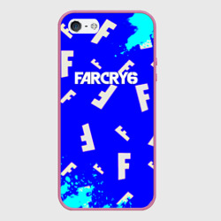 Чехол для iPhone 5/5S матовый Farcry 6 pattern