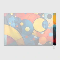 Флаг 3D Динамичный красочный паттерн - фото 2