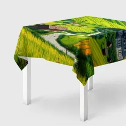 Скатерть 3D Русская душа и поле