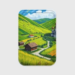 Картхолдер Magsafe магнитный Русская душа и поле