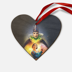 Деревянная игрушка Сердце Белоснежка и Мачеха