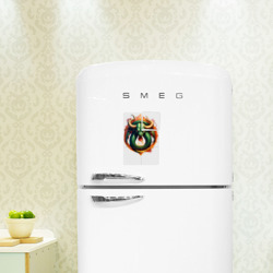 Магнитный плакат 2Х3 Телец в тени змеи - фото 2