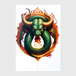 Магнитный плакат 2Х3 Телец в тени змеи