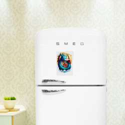 Магнитный плакат 2Х3 Водолей в тени дракона - фото 2