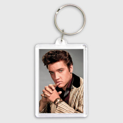 Брелок прямоугольный 35*50 Young Elvis Presley 