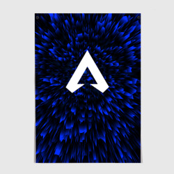 Постер Apex Legends blue energy