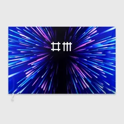 Флаг 3D Depeche Mode neon energy