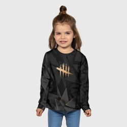 Детский лонгслив 3D Dead by Daylight golden poly - фото 2