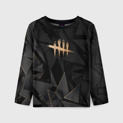 Детский лонгслив 3D Dead by Daylight golden poly