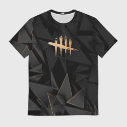 Мужская футболка 3D Dead by Daylight golden poly