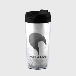Термокружка-непроливайка Date A Live - white gradient