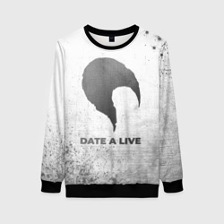 Женский свитшот 3D Date A Live - white gradient