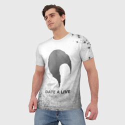 Мужская футболка 3D Date A Live - white gradient - фото 2