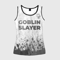 Женская майка 3D Goblin Slayer - white gradient посередине