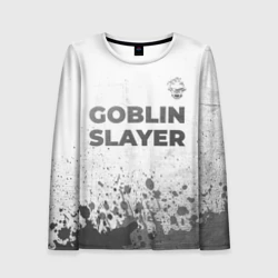 Женский лонгслив 3D Goblin Slayer - white gradient посередине