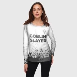 Женский лонгслив 3D Goblin Slayer - white gradient посередине - фото 2