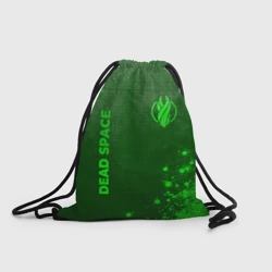 Рюкзак-мешок 3D Dead Space - green gradient вертикально