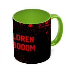 Кружка с полной запечаткой Children of Bodom - red gradient по-горизонтали
