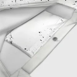 Пляжная сумка 3D Корги на белом с черным - фото 4