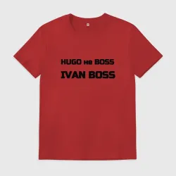 Мужская футболка хлопок Hugo не boss
