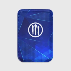 Картхолдер Magsafe магнитный Three Days Grace blue poly