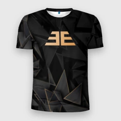 Мужская футболка 3D Slim Imagine Dragons golden poly