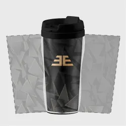 Термокружка-непроливайка Imagine Dragons golden poly - фото 2