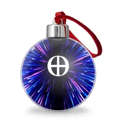 Ёлочный шар Blue Exorcist neon energy