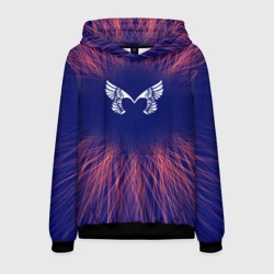 Мужская толстовка 3D Placebo red energy