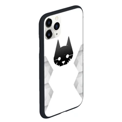Чехол для iPhone 11 Pro Max матовый Stray white poly - фото 2