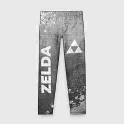 Детские леггинсы 3D Zelda - grey gradient вертикально