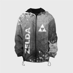Детская куртка 3D Zelda - grey gradient вертикально