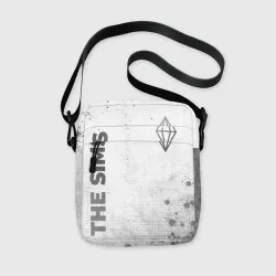 Сумка через плечо 3D The Sims - white gradient вертикально