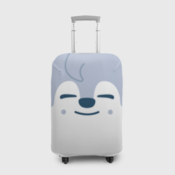 Чехол для чемодана 3D  Wolf Chan skzoo