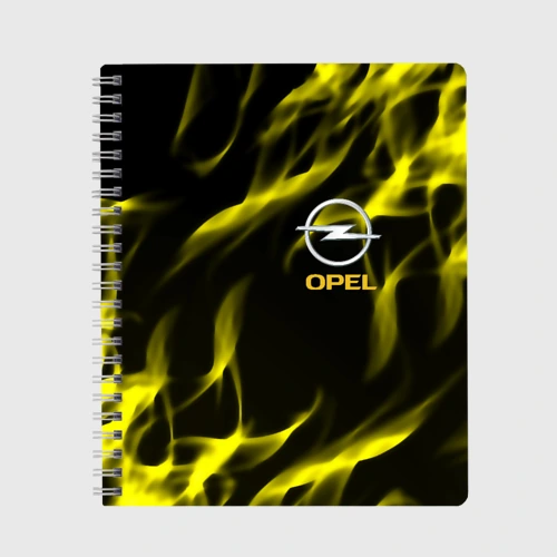 Тетрадь Opel огненный стиль