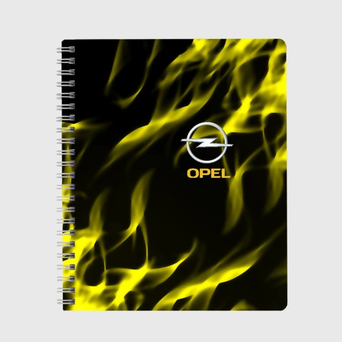 Тетрадь Opel огненный стиль