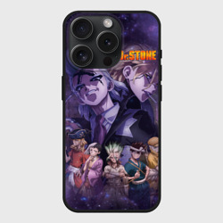 Чехол силиконовый для Apple iPhone 15 Pro матовый Доктор Камень