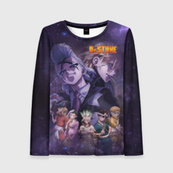 Женский лонгслив 3D Доктор Камень