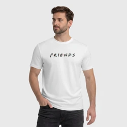 Мужская футболка хлопок Friends - фото 2