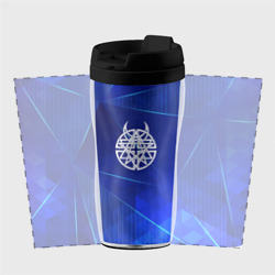 Термокружка-непроливайка Disturbed blue poly - фото 2