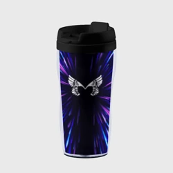 Термокружка-непроливайка Placebo neon energy