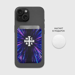Картхолдер Magsafe магнитный My Chemical Romance neon energy - фото 2